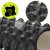 Массажный ролик Actiget EVA 33 x 13 см (валик, роллер) ACT0101 Black