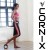 Масажний ролик Cornix EVA 33 x 14 см (валик, роллер) XR-0029 Black
