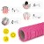 Масажний ролик Cornix EVA 33 x 14 см (валик, роллер) XR-0031 Pink