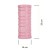 Масажний ролик Cornix EVA 33 x 14 см (валик, роллер) XR-0036 Light Pink