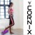 Масажний ролик Cornix EVA 45 x 14 см (валик, роллер) XR-0042 Violet