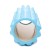 Масажний ролик Cornix EVA 45 x 14 см (валик, роллер) XR-0335 Sky Blue
