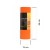 Масажний ролик Cornix EVA+ 45 x 15 см (валик, роллер) XR-0302 Orange