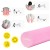 Масажний ролик Cornix EVA+ 45 x 15 см (валик, роллер) XR-0303 Pink