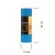 Массажный ролик Cornix EVA+ 45 x 15 см (валик, роллер) XR-0306 Blue