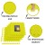 Мат-пазл (ластівчин хвіст) Cornix Mat Puzzle EVA 120 x 120 x 1 cм XR-0236 Yellow