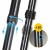 Костыли ортопедические 4FIZJO PRO 2 шт с опорой для локтя, регулируемые Blue (P-5905973403580)