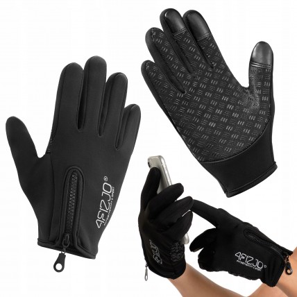 Перчатки для бега 4FIZJO 4FJ0438 Size S Black