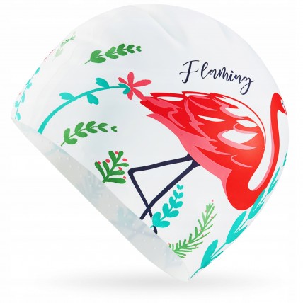 Шапочка для плавання TSUNAMI Flamingo Mix (P-5905973401920)
