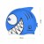 Шапочка для плавання TSUNAMI Shark дитяча Blue (P-5905973401814)