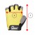 Велоперчатки Majestic Sport без пальцев M-CG-GB-L (L) Black/Yellow