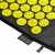 Коврик акупунктурный с валиком 4FIZJO Аппликатор Кузнецова 128 x 48 см 4FJ0087 Black/Yellow