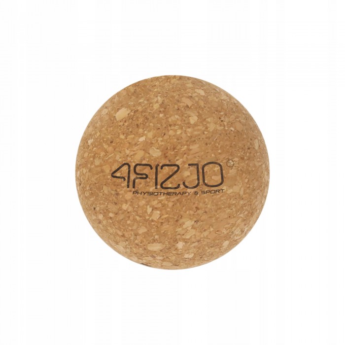 Массажный мяч 4FIZJO Lacrosse Ball Cork 6.5 см 4FJ0567