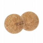 Массажный мяч двойной 4FIZJO Lacrosse DuoBall Cork 6.5 x 13.5 см 4FJ0568