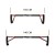 Турник раздвижной Cornix Elite 105-140 см XR-0291 Black/Red