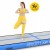 Мат гімнастичний надувний 4FIZJO Air Track Mat 300 x 100 x 15 cм White/Blue (P-5907739311771)