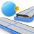 Мат гімнастичний надувний 4FIZJO Air Track Mat 300 x 100 x 15 cм White/Blue (P-5907739311771)