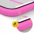 Мат гімнастичний надувний 4FIZJO Air Track Mat 400 x 100 x 15 см White/Pink (P-5907739311788)