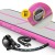 Мат гімнастичний надувний 4FIZJO Air Track Mat 400 x 100 x 15 см White/Pink (P-5907739311788)