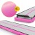 Мат гімнастичний надувний 4FIZJO Air Track Mat 400 x 100 x 15 см White/Pink (P-5907739311788)