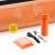 Мат гімнастичний надувний 4FIZJO Air Track Mat 500 x 100 x 15 см White/Orange (P-5907739311795)