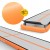 Мат гімнастичний надувний 4FIZJO Air Track Mat 500 x 100 x 15 см White/Orange (P-5907739311795)