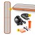 Мат гімнастичний надувний 4FIZJO Air Track Mat 500 x 100 x 15 см White/Orange (P-5907739311795)