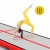 Мат гімнастичний надувний 4FIZJO Air Track Mat 600 x 100 x 15 см White/Red (P-5907739311801)