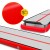 Мат гімнастичний надувний 4FIZJO Air Track Mat 600 x 100 x 15 см White/Red (P-5907739311801)