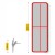 Мат гімнастичний надувний 4FIZJO Air Track Mat 600 x 200 x 20 см White/Red (P-5907739312044)