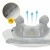 Накидка-масажер 4FIZJO Shiatsu Evo+ для шиї та спини, акумуляторний Grey (P-5905973404150)