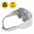 Накидка-масажер 4FIZJO Shiatsu Evo+ для шиї та спини, акумуляторний Grey (P-5905973404150)