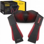 Накидка-масажер 4FIZJO Shiatsu Pro+ для шиї та спини Black/Red (P-5907739319074)