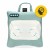 Подушка-масажер 4FIZJO Shiatsu Lite Green (P-5905973404143)