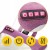 Подушка-масажер 4FIZJO Shiatsu Lite Violet (P-5905973404129)