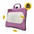 Подушка-масажер 4FIZJO Shiatsu Lite Violet (P-5905973404129)