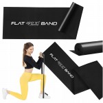 Лента-эспандер для спорта и реабилитации 4FIZJO Flat Band 200 х 15 см 12-15 кг Black (P-5907222931677)
