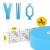 Стрічка кінезіологічна (кінезіо тейп) 4FIZJO 5 см x 31 м Sky Blue (P-5905973405546)
