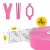 Стрічка кінезіологічна (кінезіо тейп) 4FIZJO 5 см x 31 м Sky Pink (P-5905973405553)