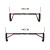 Турнік розсувний Cornix Elite 100-140 см XR-0291 Black/Red
