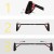 Турнік розсувний Cornix Elite+ 130-170 см XR-0296 Black/Red