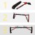 Турнік розсувний Cornix Elite 65-90 см XR-0289 Black/Red