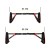 Турнік розсувний Cornix Elite+ 65-90 см XR-0293 Black/Red