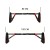 Турнік розсувний Cornix Elite+ 80-120 см XR-0294 Black/Red