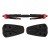 Турнік розсувний Cornix Elite+ 80-120 см XR-0294 Black/Red