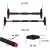 Турнік розсувний Cornix Pro 67-100 см XR-0283 Black/Red