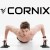Упоры для отжиманий Cornix Push-up Bars XR-0168 Black/Orange