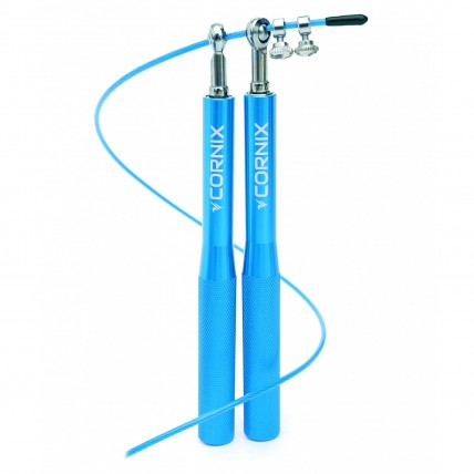 Скакалка швидкісна для кросфіту Cornix Speed Rope XR-0157 Sky Blue