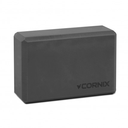 Блок для йоги Cornix EVA 22.8 x 15.2 x 7.6 см XR-0099 Black
