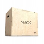 Плиометрический бокс 4FIZJO 3 в 1 60 x 50 x 40 см деревянный 4FJ0404